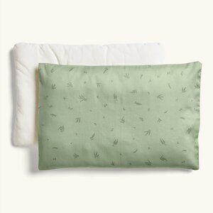 ErgoPouch Organic Toddler Pillow & Pillow Case – Color Willow, 2Y